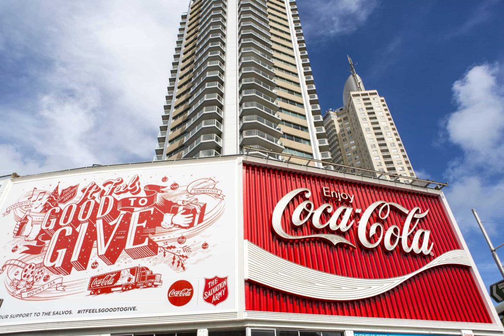Coca Cola Sign Kings Cross Sydney - Accredited Powder Coating